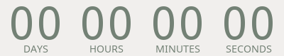 Countdown timer displaying time remaining until drawing