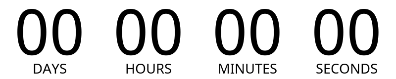 Countdown to September 12th, 10am EST