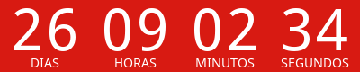 Contagem regressiva Dezembro da Virada