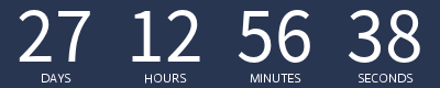 countdown timer to August 1, 2024