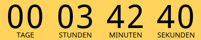 Countdown bis Angebotsende