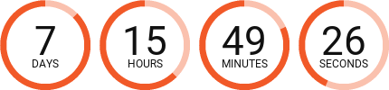 Early bird countdown